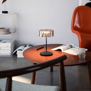 LED lampa Numotion s batériou, IP54, úplne tmavá