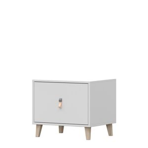 Noční stolek FIGO 54 cm bílý