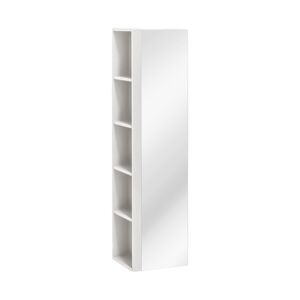 Kúpeľňová skrinka so zrkadlom Twist 802 1D biela