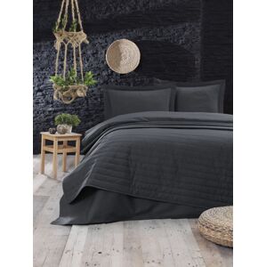 Přehoz na postel Moba 240x220 cm antracit