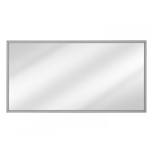 Kúpeľňové zrkadlo Madera s LED osvetlením 123x68 cm čierne