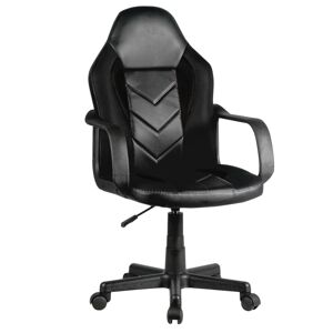 Detská herná stolička GAME čierna