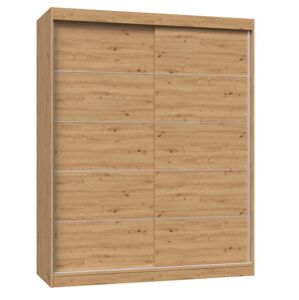 Šatníková skriňa IGA I 160 cm dub artisan