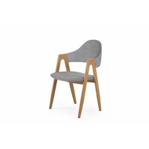 Designová stolička Lona sivá