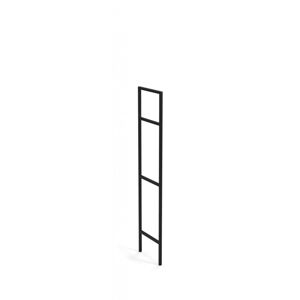 Kovový rám MOBIUS 145 cm čierny
