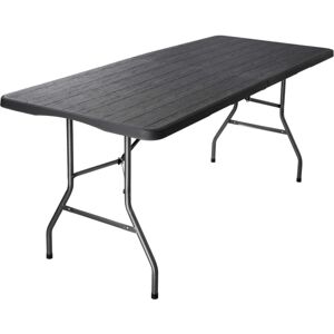 Cateringový stůl WOODLAND 180 cm antracitový