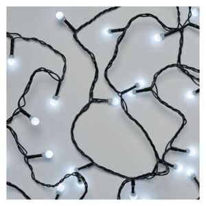 Světelný LED řetěz Cherry s programy 8 m studená bílá