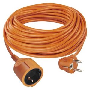 Prodlužovací kabel s 1 zásuvkou ENTIKO 30 m oranžový