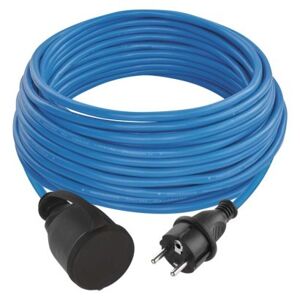 Venkovní prodlužovací kabel s 1 zásuvkou SPIRIT 20 m modrý