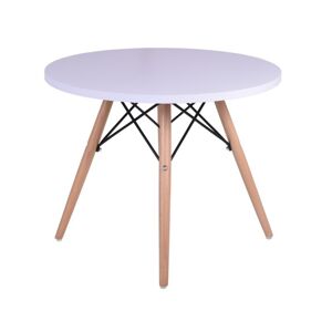 Konferenčný stolík Paris 60cm - biely