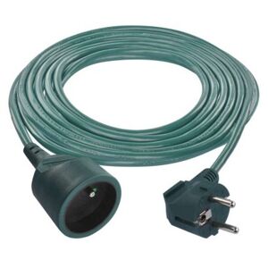 Prodlužovací kabel s 1 zásuvkou ENTERO 5 m zelený