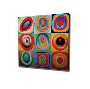 Obraz na plátne Like a Kandiskij KC263 45x45 cm