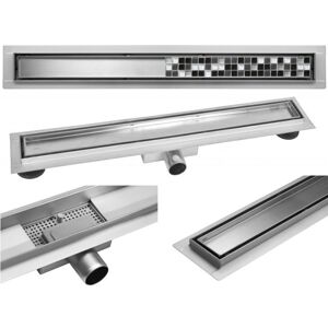 Odtokový žľab MEXEN FLAT 2v1 100 cm