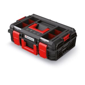 Kufrík na náradie X-BLOCK LOG 54,6x38x19,4 cm čierno-červený
