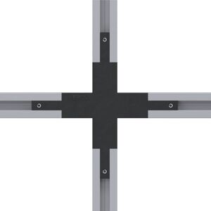 ERCO krížový konektor Minirail koľajnice, čierna