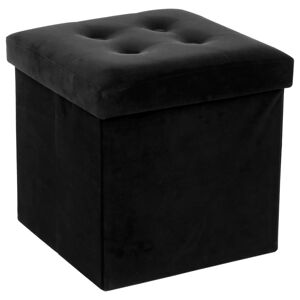 Taburet Adaline Black 38x38 cm