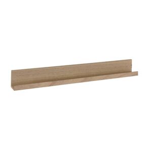 Nástenná polica MDF 58 cm prírodná