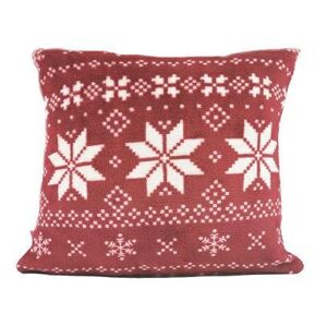 Vánoční povlak na polštář NORDICO 40x40 cm červený
