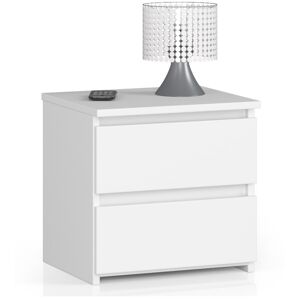 Nočný stolík CL2 40 cm biely