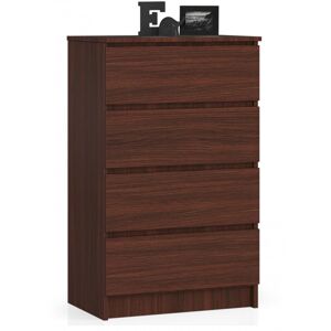Komoda Kuba 60 cm - 4 zásuvky wenge