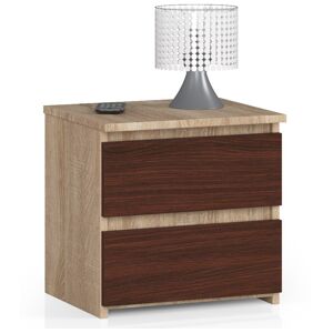 Nočný stolík CL2 40 cm dub sonoma/wenge