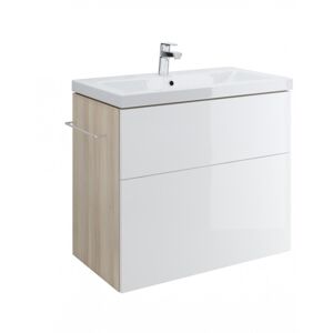 Komoda Kryštof 140 cm 2 skrinky a 4 zásuvky biela