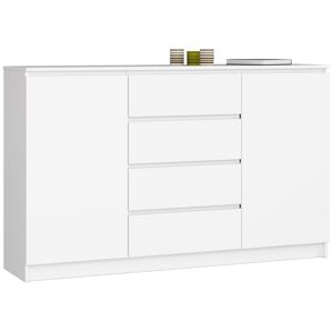 Komoda Tove K 160,4 cm biela matná