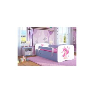 Postel Babydreams víla s motýlky modrá