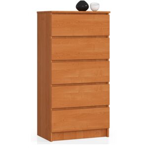 Komoda Kuba 60 cm - 5 zásuviek jelša