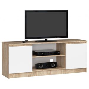 TV stolík Beron 140 cm sonoma/biela
