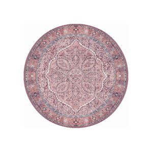 Kulatý koberec Blues Chenille 230 cm červený