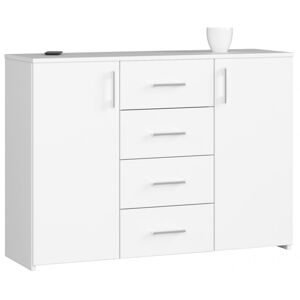 Komoda Torvi K 110,4 cm biela matná