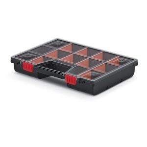 Organizér ZERGO 39 x 29 x 6,5 cm černo-červený