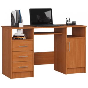 Volně stojící psací stůl Ana 124 cm olše