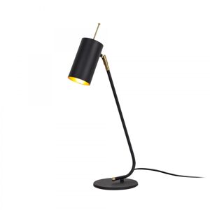 Stolná lampa Sivani čierna