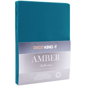 Bavlnené prestieradlo AmeliaHome AMBER zafírové