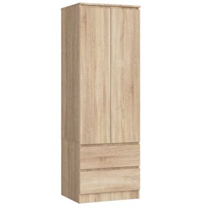 Šatníková skriňa Star 60 cm dub sonoma