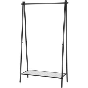 Šatní vešiak Loft 153 cm čierny