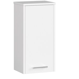 Závesná kúpeľňová skrinka Fin 30 cm biela