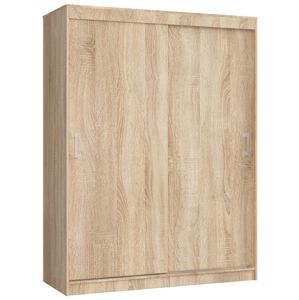 Šatní skříň CLP Mono 150 cm dub sonoma