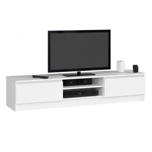 TV stolík Ronon 160 cm biely