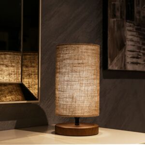 Stolová lampa Kiltoso 31 cm hnedá
