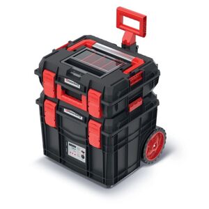 Sada kufrů na nářadí 2 ks CEBLOCCK PRO/ALLU LOG 45 x 38 x 54,5 cm černo-červená