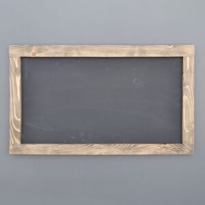 Nástěnná dřevěná tabule BOARD 100x60 cm černá