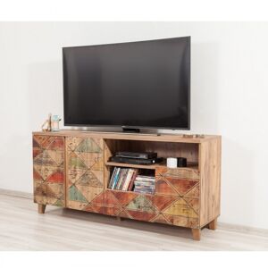TV stolík Marina Mila II 160 cm borovica atlantická/viacfarebný