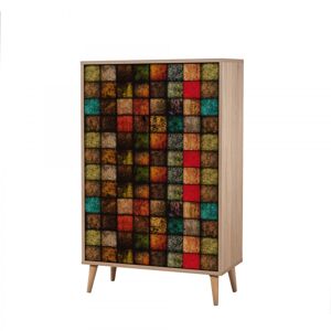 Komoda Multibox 80 cm viacfarebná