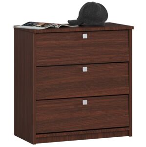Skriňa na topánky Mini 60 cm - 3 dvierka wenge