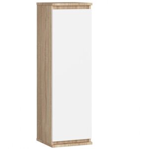 Závesná vitrína Star 30 cm sonoma/biela