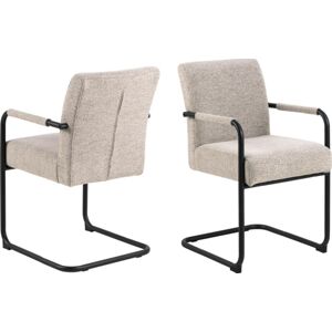Dizajnová jedálenská stolička ADELE sivá