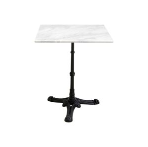 Bistro stôl biely 60x60 cm